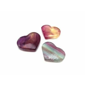 Fluorit szív 2-3cm kép