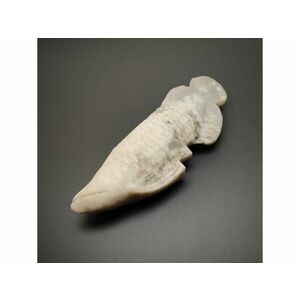 Kvarc fehér hal 15cm kép