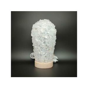 Lámpa USB Hegyikristály henger 15cm kép