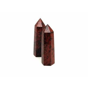 Obszidián mahagóni prizma 6-8cm kép