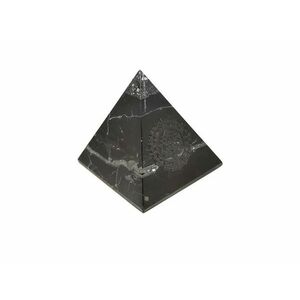 Onix fekete piramis sri yantra fekete 6-7cm kép