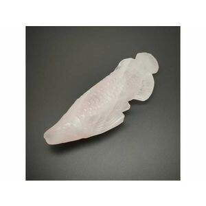 Rózsakvarc hal 15cm kép