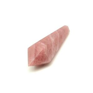 Rózsakvarc jogar 17-18cm kép