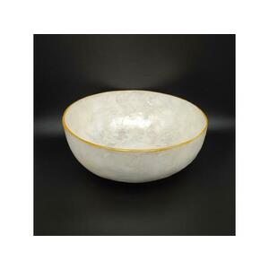 Tál kagyló arany szélű 20cm kép