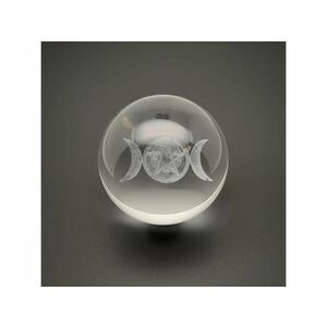 Üveg golyó istennő 6cm kép