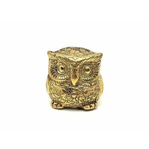 Réz figura bagoly arany 3, 5cm kép