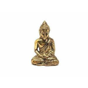 Réz figura Buddha arany 5, 5x3, 5cm kép