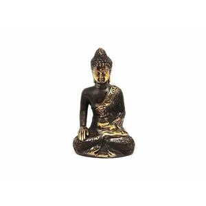 Réz figura Buddha gyógyító óarany 10x6cm kép