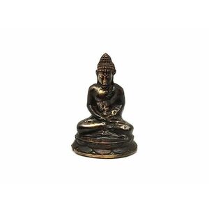 Réz figura Buddha gyógyító óarany 6, 5x4cm kép