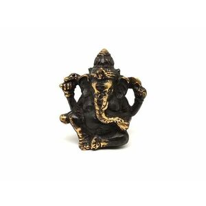 Réz figura Ganesha óarany 6, 5x6cm kép