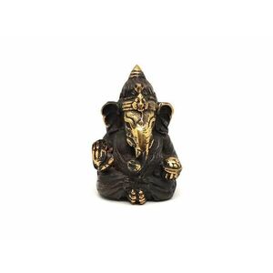 Réz figura Ganesha óarany 8x5, 5cm kép