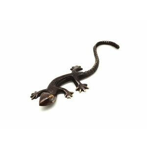 Réz figura gekkó óarany 20x2cm kép