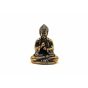 Sárgaréz figura Buddha 3x2cm kép