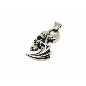 Medál acél démon felezett 3, 5cm kép