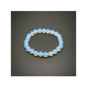 Opalit fazettált golyó karkötő 8mm kép