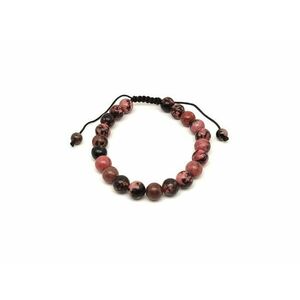 Rodonit csúszócsomós golyó karkötő 8–9 mm kép