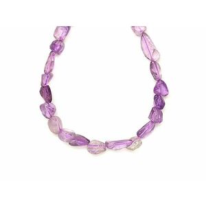 Ametiszt pebble 6-10mm – ékszerkészítő alapanyag (füzér) kép