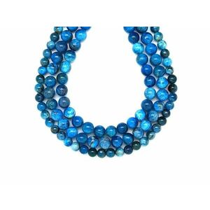 Apatit golyó 6mm – ékszerkészítő alapanyag (füzér) kép