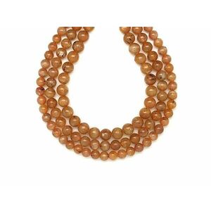 Apatit sárga golyó 6-7mm – ékszerkészítő alapanyag (füzér) kép