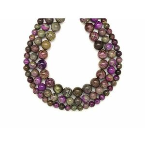 Atlantiszit golyó 6mm – ékszerkészítő alapanyag (füzér) kép