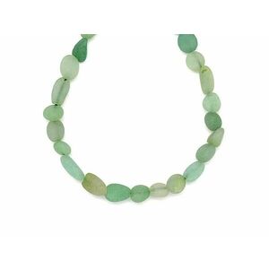 Aventurin matt pebble 6-10mm – ékszerkészítő alapanyag (füzér) kép