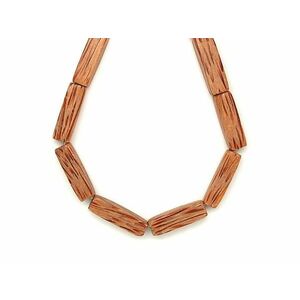 Bambusz világos hasáb 20-22x6mm 80cm – ékszerkészítő alapanyag (füzér) kép