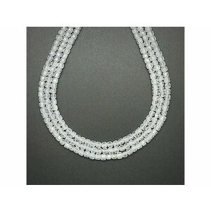 Cirkon fazettált fehér kocka 3x3mm – ékszerkészítő alapanyag (füzér) kép