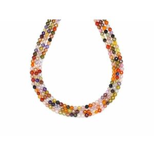 Cirkon fazettált mix golyó 3mm – ékszerkészítő alapanyag (füzér) kép