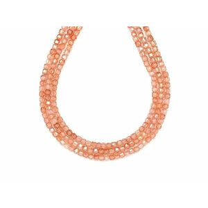 Cirkon fazettált púder kocka 3x3mm – ékszerkészítő alapanyag (füzér) kép