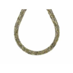 Cirkon fazettált szürke golyó 2mm – ékszerkészítő alapanyag (füzér) kép