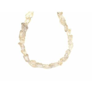 Citromkvarc nyers darabok 6-9mm – ékszerkészítő alapanyag (füzér) kép