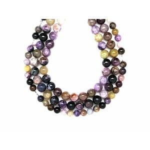 Csaroit golyó 8-9mm – ékszerkészítő alapanyag (füzér) kép