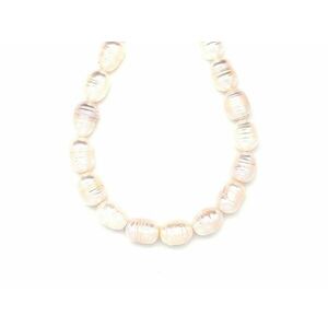 Édesvizi gyöngy rizs 9x12mm – ékszerkészítő alapanyag (füzér) kép