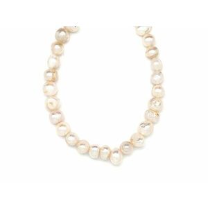 Édesvizi tenyésztett gyöngy amorf 4, 5-8, 5mm – ékszerkészítő alapanyag (füzér) kép