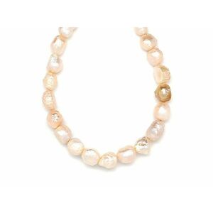 Édesvizi tenyésztett gyöngy amorf 7-9, 5mm – ékszerkészítő alapanyag (füzér) kép