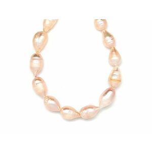 Édesvizi tenyésztett gyöngy csepp 9-10x12-18mm – ékszerkészítő alapanyag (füzér) kép