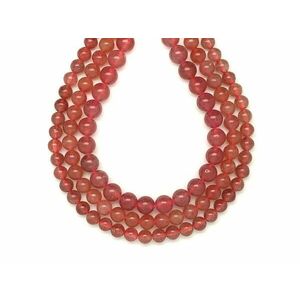 Eperkvarc golyó 7-8mm – ékszerkészítő alapanyag (füzér) kép