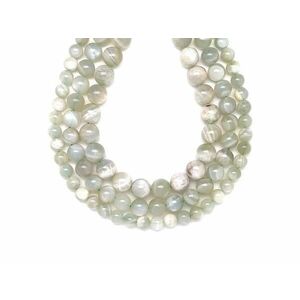 Garnierit golyó 9-10mm – ékszerkészítő alapanyag (füzér) kép