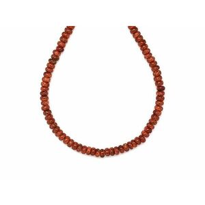 Goldstone vörös korong 4x2mm – ékszerkészítő alapanyag (füzér) kép