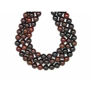 Gránát hesszonit golyó 10mm – ékszerkészítő alapanyag (füzér) kép