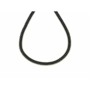 Hematit diszkosz 4x1.5mm – ékszerkészítő alapanyag (füzér) kép