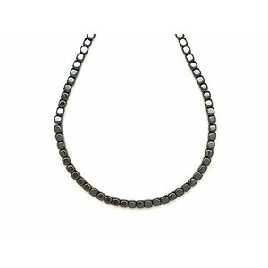 Hematit kocka kerekített 2.5-3mm – ékszerkészítő alapanyag (füzér) kép