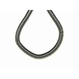 Hematit korong 6x1mm – ékszerkészítő alapanyag (füzér) kép