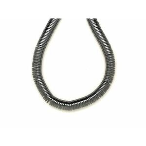 Hematit korong 8x1-1, 5mm – ékszerkészítő alapanyag (füzér) kép