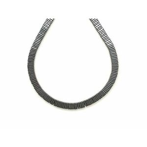 Hematit négyzet 4x1mm – ékszerkészítő alapanyag (füzér) kép