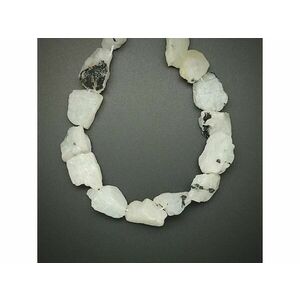 Holdkő fehér nyers darabok 12-15mm – ékszerkészítő alapanyag (füzér) kép