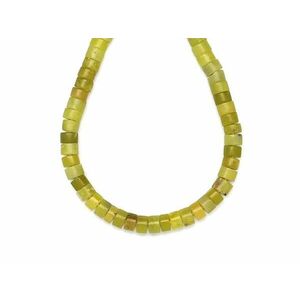 Jáde new korong 6x3mm – ékszerkészítő alapanyag (füzér) kép