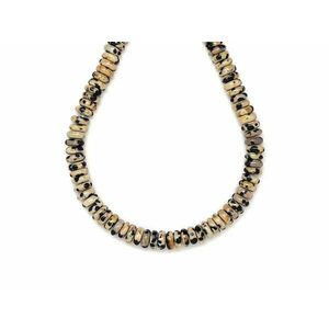 Jáspis dalmata korong 6, 5x2mm – ékszerkészítő alapanyag (füzér) kép