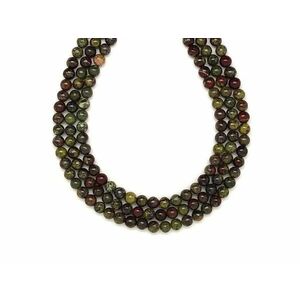 Jáspis sárkány golyó 4mm – ékszerkészítő alapanyag (füzér) kép