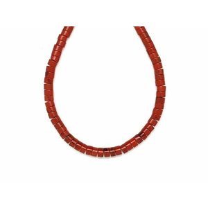 Jáspis vörös korong 4-5x2-3mm – ékszerkészítő alapanyag (füzér) kép